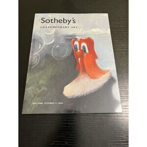 2006 IH Sotheby's Contemporary Art NewYork 10/11/2006 Sale #8226 Auction Catalog